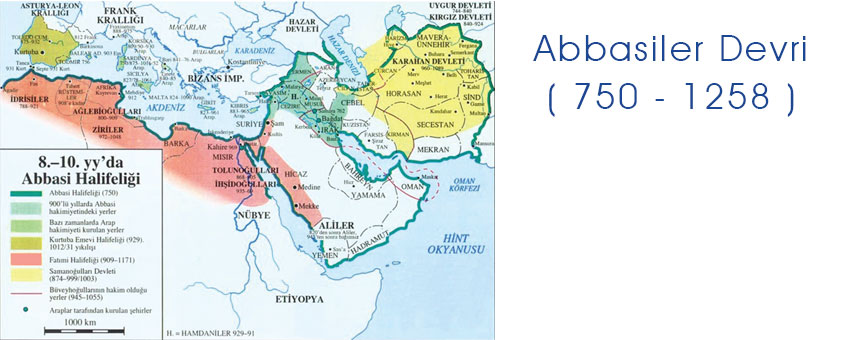 Abbasiler devri ( 750 - 1258 )